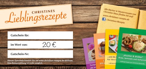 Geschenkgutschein über 20 Euro